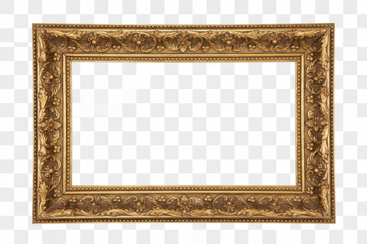Clean Golden Frame 16:9